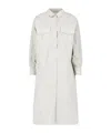 Aspesi Button Front Jacket In White