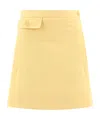 Aspesi Abigayle Mini Skirt In Nude