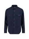 Aspesi Button Shirt In Blue