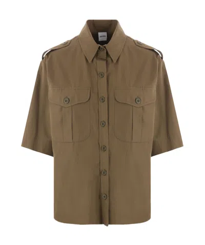 ASPESI ASPESI CLASSIC BUTTON-UP TOP