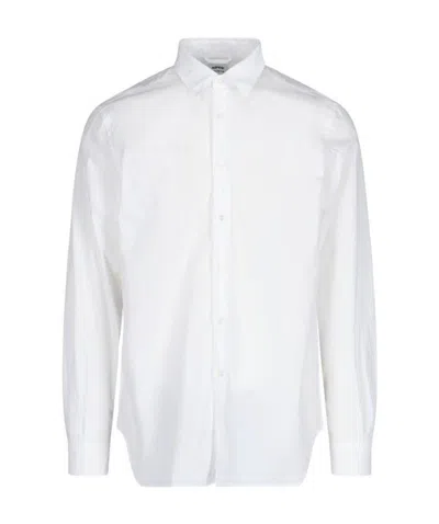 ASPESI ASPESI STRAIGHT-POINT COLLARED BUTTONED SHIRT