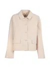 Aspesi Button-up Jacket In Neutral