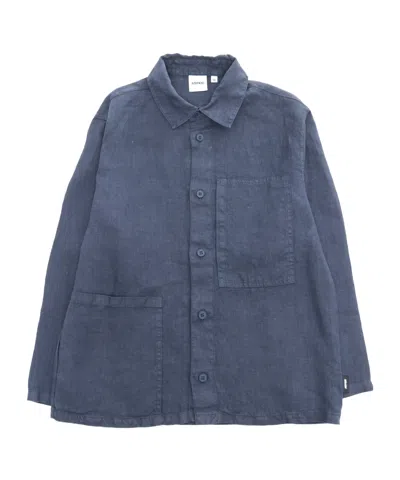 ASPESI BUTTON-UP LINEN SHIRT