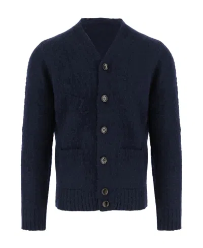 ASPESI ASPESI V-NECK BUTTONED CARDIGAN