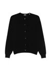 Aspesi Buttoned Cardigan In Black