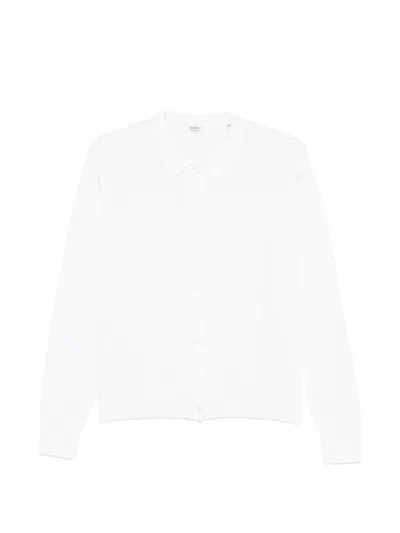Aspesi Buttoned Cardigan In White