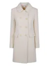 Aspesi Buttoned Coat In White