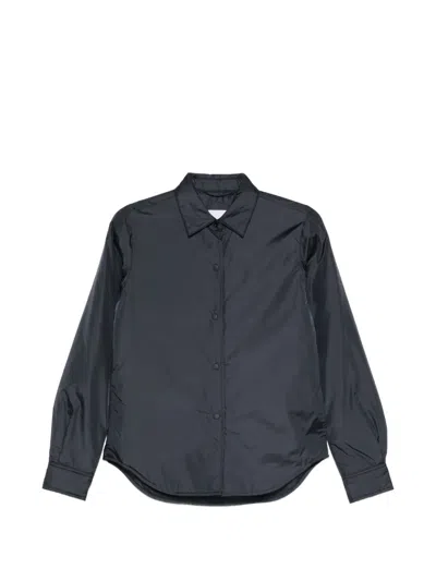 Aspesi Buttoned Collared Shirt In Gray