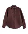 Aspesi Buttoned Padded Shirt Jacket In Red