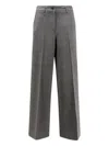 Aspesi Buttoned Pants In Gray