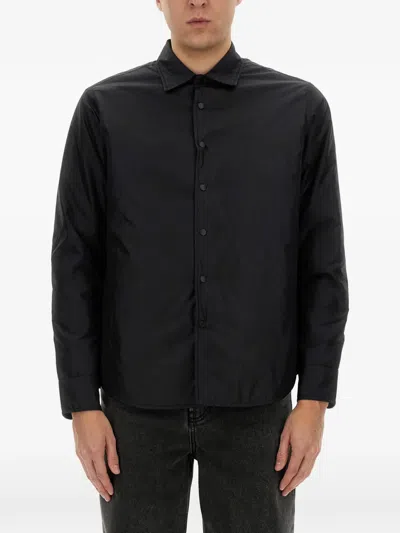 Aspesi Buttoned Shirt In Black