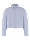 Aspesi Buttoned Shirt In Blue