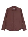 Aspesi Re-shirt Button-up Jacket In Brown