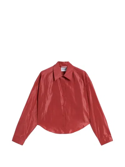 Aspesi Buttoned Shirt In Red