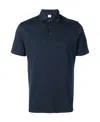 Aspesi Buttoned Short-sleeved Polo Shirt In Black