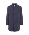 Aspesi Single Breasted Casual Jacket In Blue