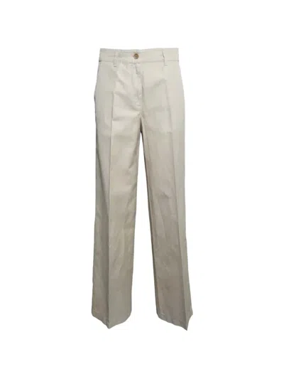 Aspesi Buttoned Trousers In Neutral