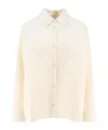 Aspesi Button-front Long-sleeve Casual Jacket In Gold