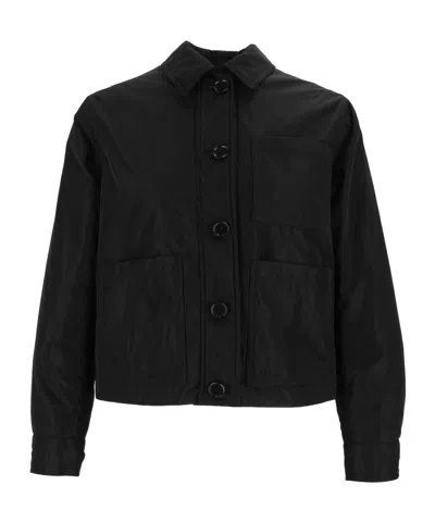 ASPESI BUTTON-UP PATCH-POCKET JACKET