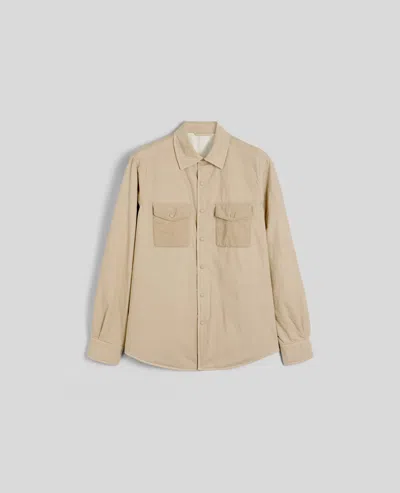 Aspesi Camicia 13 Piã In Popeline Di Cotone - Sabbia