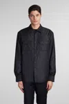 Aspesi Camicia 13 Piu Casual Jacket In Blue