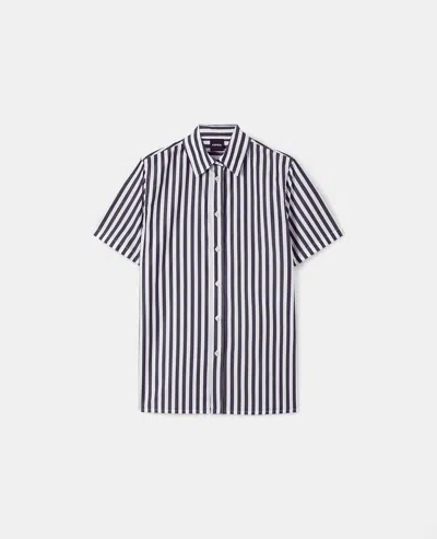 Aspesi Camicia A Maniche Corte A Righe - Riga Nera In Multi