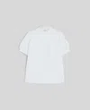 Aspesi Camicia A Maniche Corte In Popeline - Bianco In Bianco