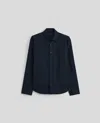 Aspesi Long Sleeve Shirt In Blue