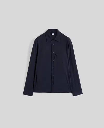 Aspesi Camicia Byrne In Twill - Navy