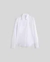 Aspesi Camicia Classica In Popeline Di Cotone - Bianco In Bianco