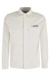 Aspesi Field Jacket With Pointed Collar And Flap Pockets
