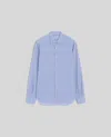 Aspesi Camicia In Chambray - Azzurro In Azzurro