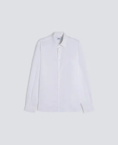 Aspesi Camicia In Chambray Giapponese In White