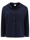 Aspesi Camicia In Cotone Con Collo Francese Shirts Blue
