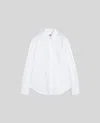 ASPESI CAMICIA IN COTONE OXFORD CON COLLO BUTTON-DOWN - BIANCO