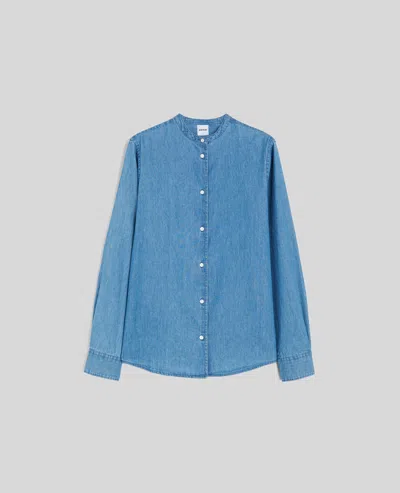 Aspesi Camicia In Denim Leggero - Denim