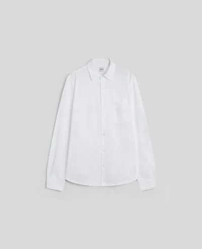 Aspesi Camicia In Jersey Vellutato - Bianco In White