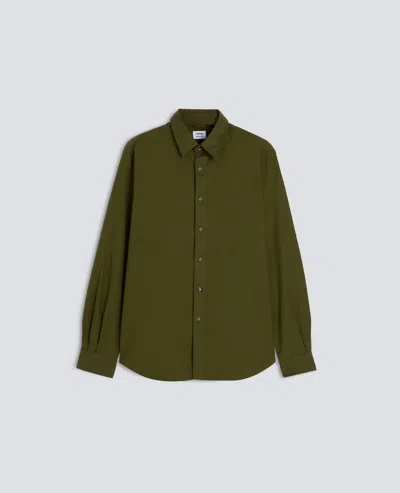 Aspesi Camicia In Leggera Flanella Di Cotone - Militare In Purple