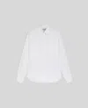 Aspesi Camicia In Lino Tinto In Capo - Bianco In Bianco