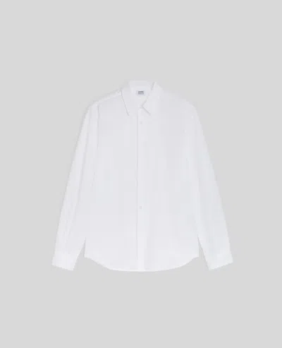 Aspesi Camicia In Popeline Di Cotone - Bianco