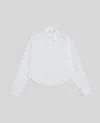 Aspesi Camicia In Popeline Di Cotone - Bianco In Bianco