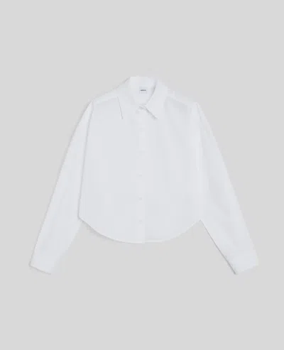 Aspesi Camicia In Popeline Di Cotone - Bianco