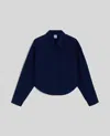 Aspesi Camicia In Popeline Di Cotone - Blu In Blu
