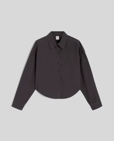 Aspesi Camicia In Popeline Di Cotone - Marrone