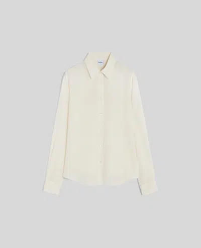 Aspesi Camicia In Popeline Di Cotone - Naturale