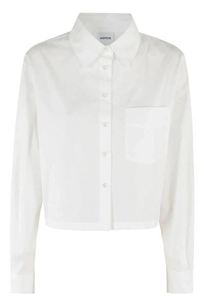 Aspesi Camicia Mod 5465 In Bianco