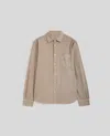 Aspesi Camicia Mod. Ay36 - Sabbia In Sabbia