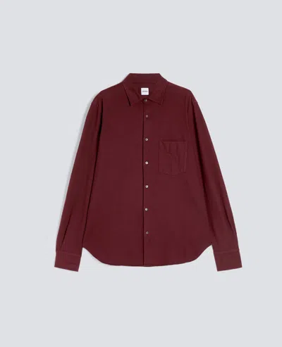 Aspesi Camicia Mod. Ay36 In Burgundy