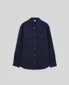 Aspesi Camicia Mod.5489 - Blu In Blu