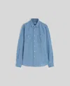 Aspesi Camicia New C Slim In Blue